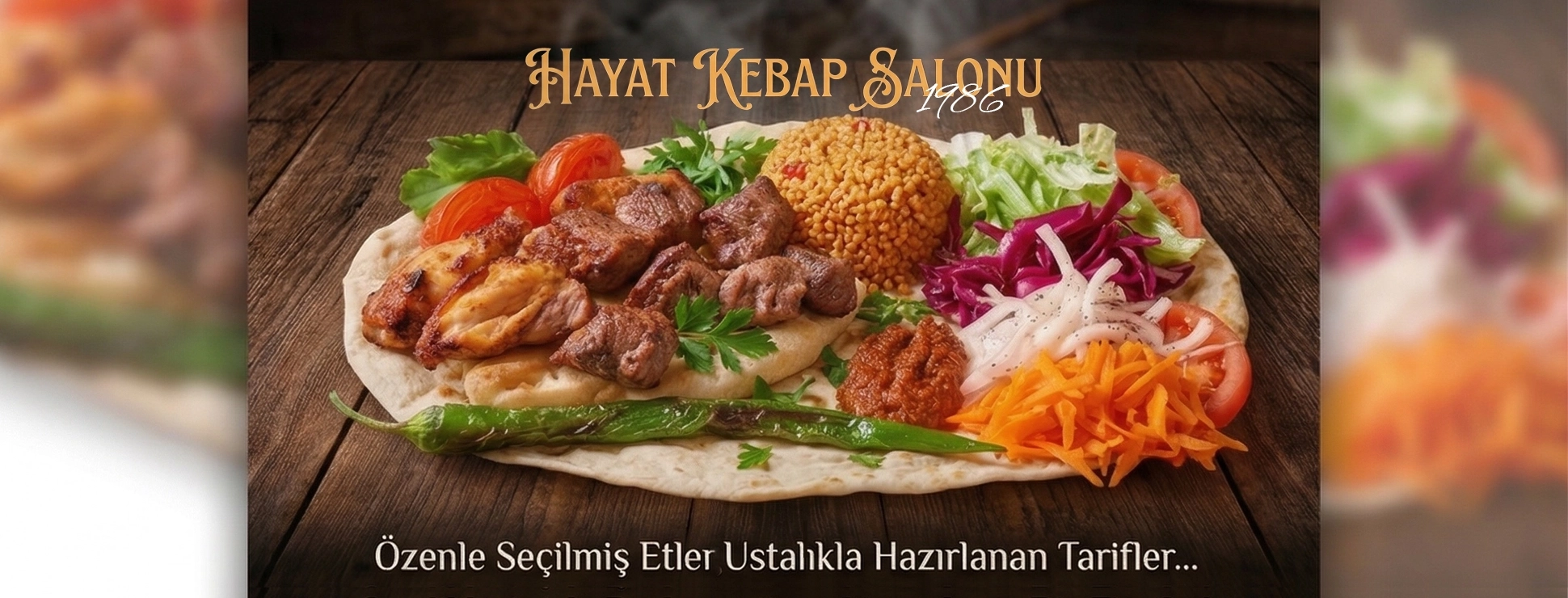 Hayat Kebapo için hazırlanan slider resmi